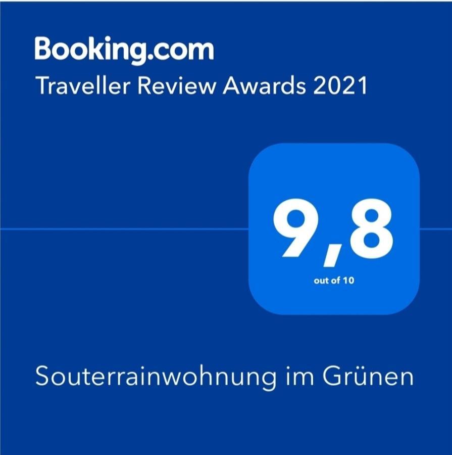 Souterrainwohnung Im Grünen Apartment *