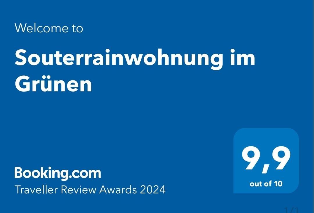 Souterrainwohnung Im Grünen